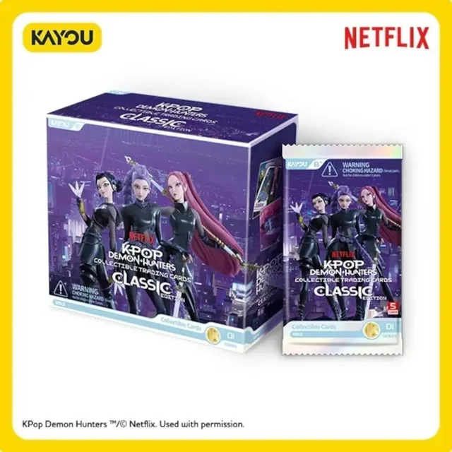 KPop Demon Hunters Classic1 10-pack collector box — Kayou sealed case
