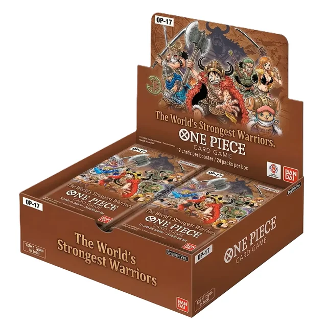 OP-17 The World's Strongest Warrior Japanese One Piece booster box