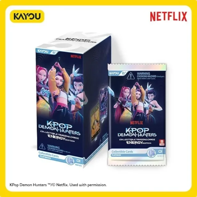 KPop Demon Hunters MiniCards 4-pack box — Kayou sealed case