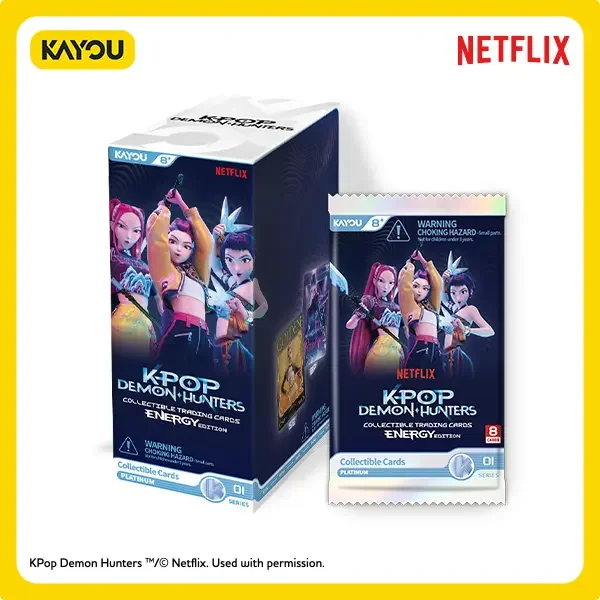 KPop Demon Hunters Energy1 display — Kayou sealed case