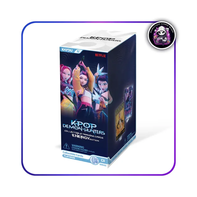 KPop Demon Hunters Energy1D display — Kayou sealed case